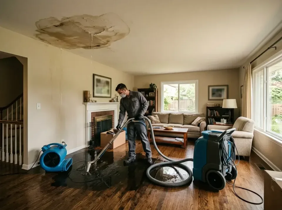attic-pipe-burst-ceiling-drip-008 — frequently asked questions, Water Damage Restoration & Carpet Care in Magnolia, TX
